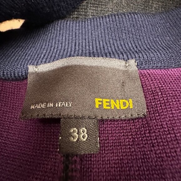 Fendi Blackist and Blue Size 38 Jacket - Picture 6 of 6